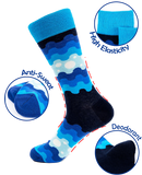 JSSK Colorful Striped Spot Socks