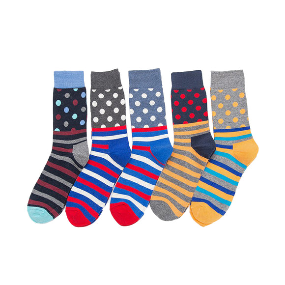 Creative Striped Dot Socks