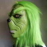 Green Hairy Monster Headgear