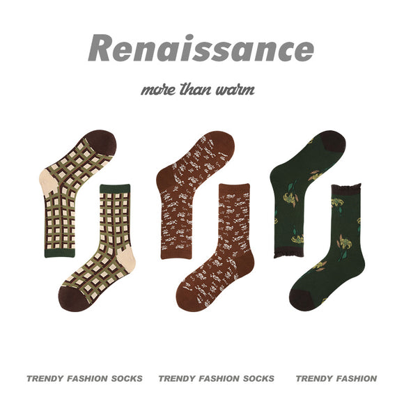 Renaissance Fashionable Socks--Addicted to the dream