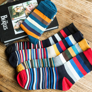 Color Striped Series Unisex Socks