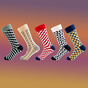 Geometric Series Socks