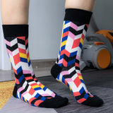 Personality Geometry Socks