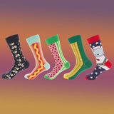 Fashion Creative Pattern Unisex Socks