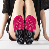 HJ Kitten Lace Up Non-Slip Socks Yoga Socks