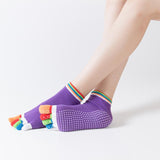 HJ Non-Slip Five-Toed Dispensing Yoga Socks