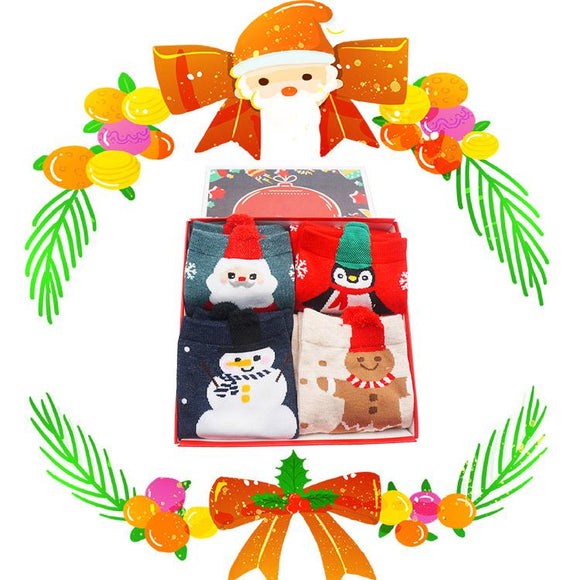 Gift Box Christmas Socks S3