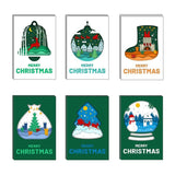 Christmas Greeting Card With Envelope Sticker