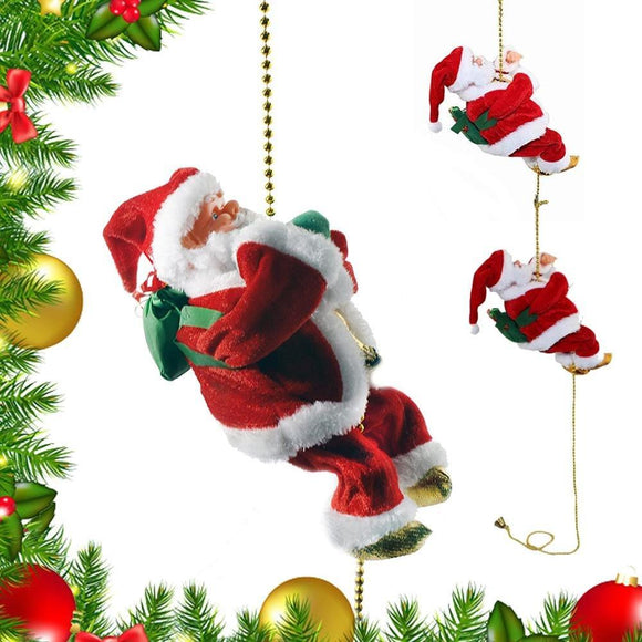 Santa Claus Rope Climbing Toy